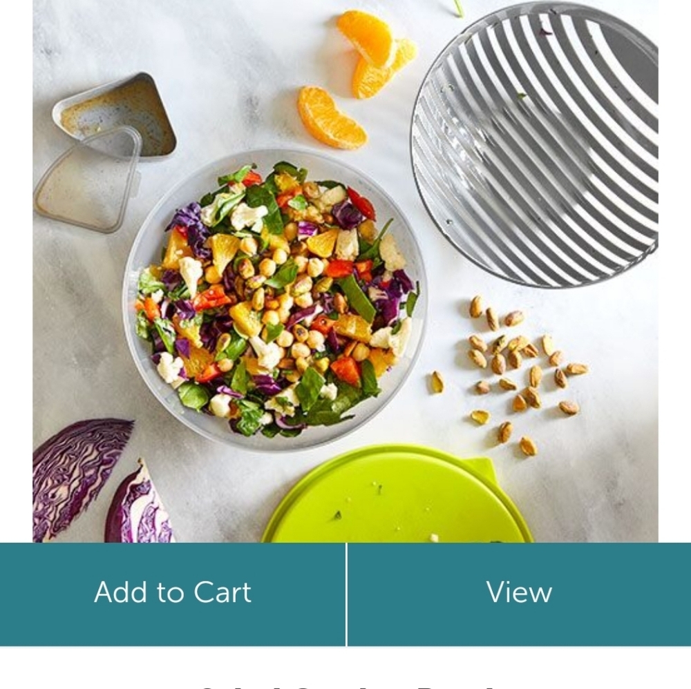 Pampered Chef Salad Cutting Bowl
